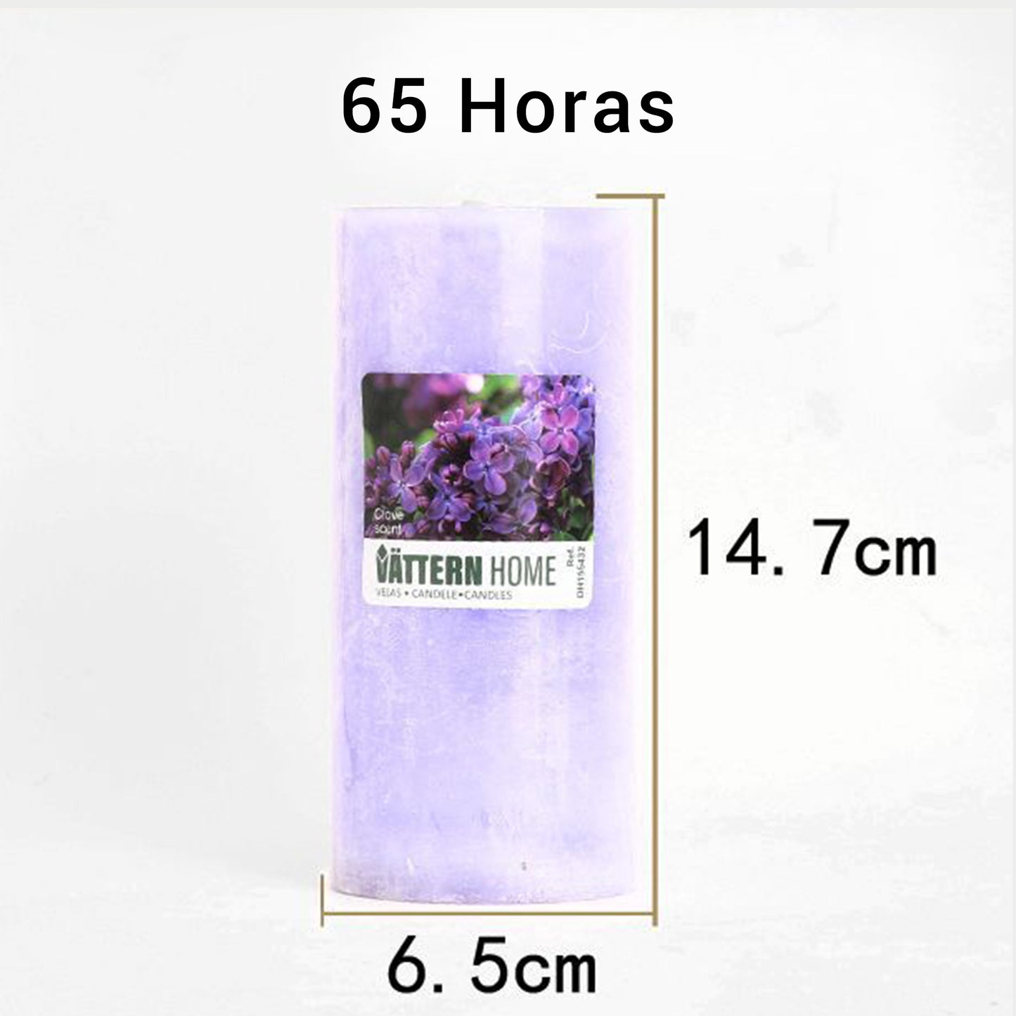 Vela Pilar Perfumada Para Un Ambiente Relajante Velas Aromáticas Decorativas