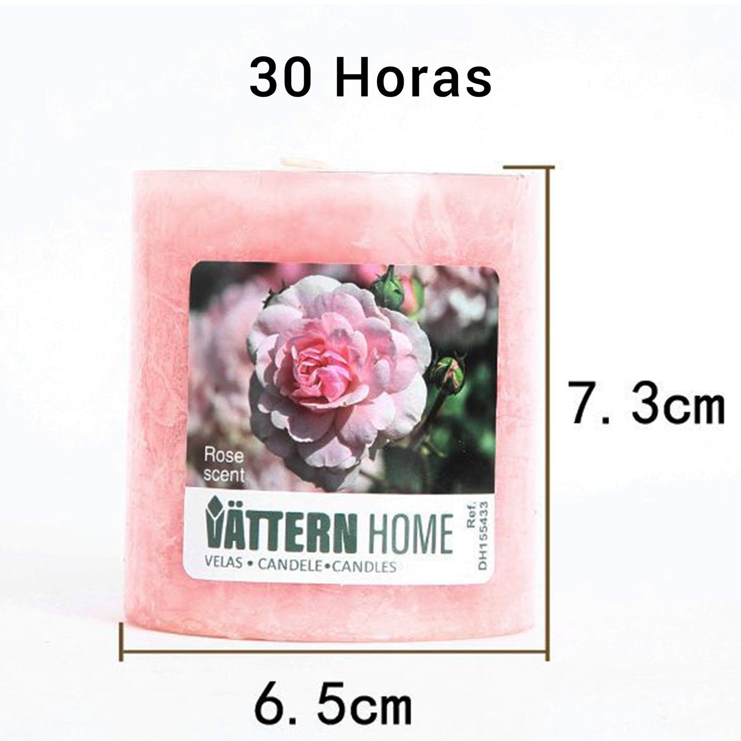 Vela Pilar Perfumada Para Un Ambiente Relajante Velas Aromáticas Decorativas