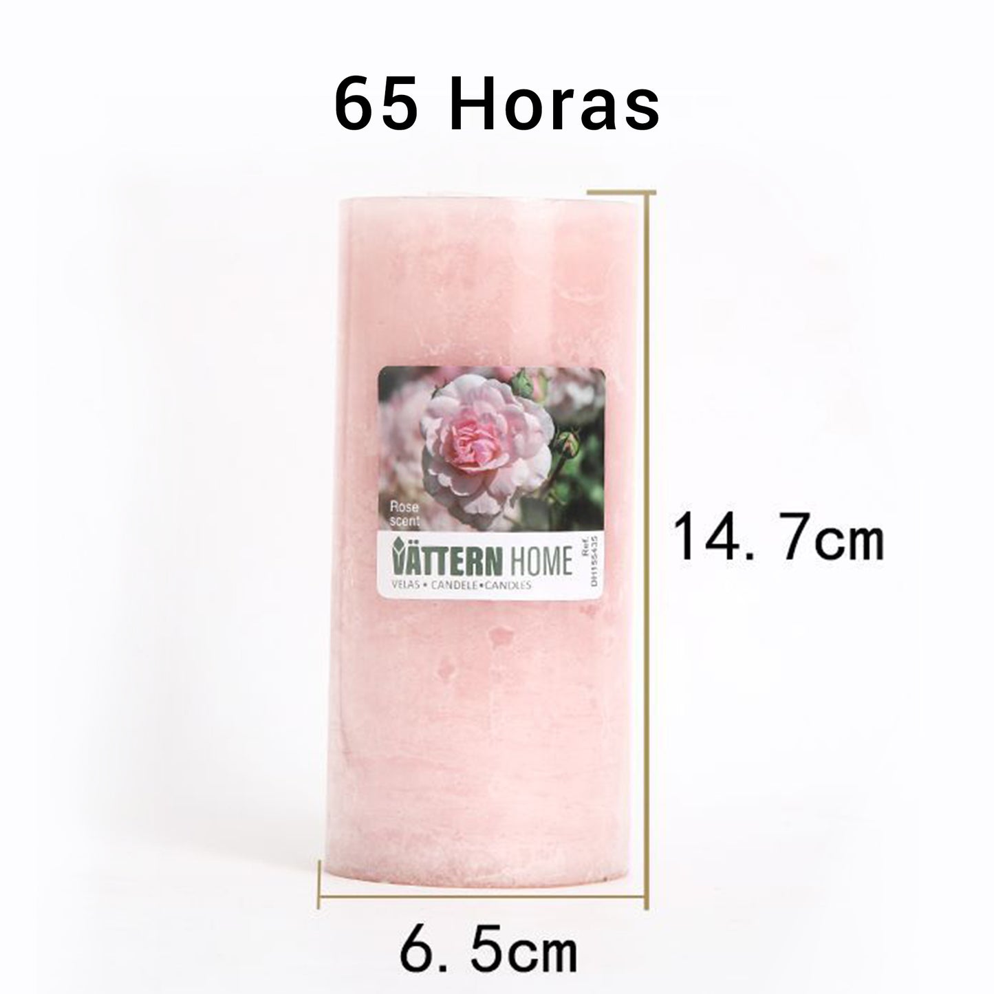 Vela Pilar Perfumada Para Un Ambiente Relajante Velas Aromáticas Decorativas