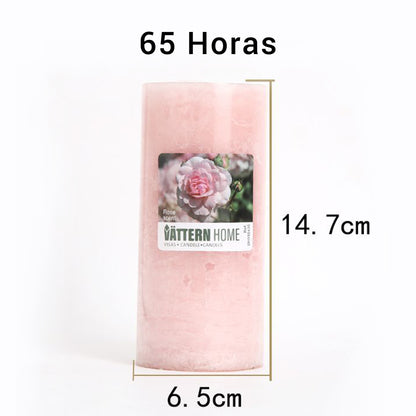 Vela Pilar Perfumada Para Un Ambiente Relajante Velas Aromáticas Decorativas