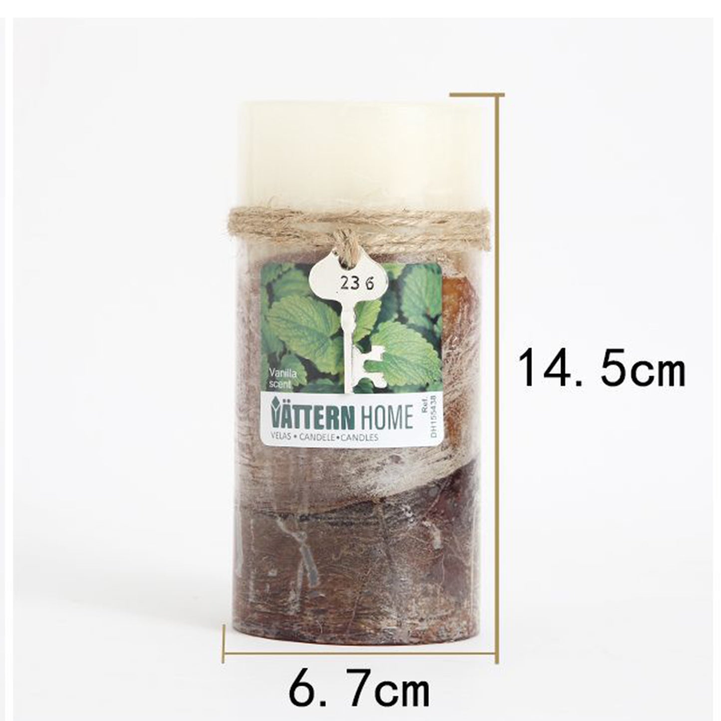 Velas Pilar Aromáticas Perfumadas de Larga Duración Velón Decorativo de Cera Premium Sin Humo, Ideal Regalo Mujer y Hogar