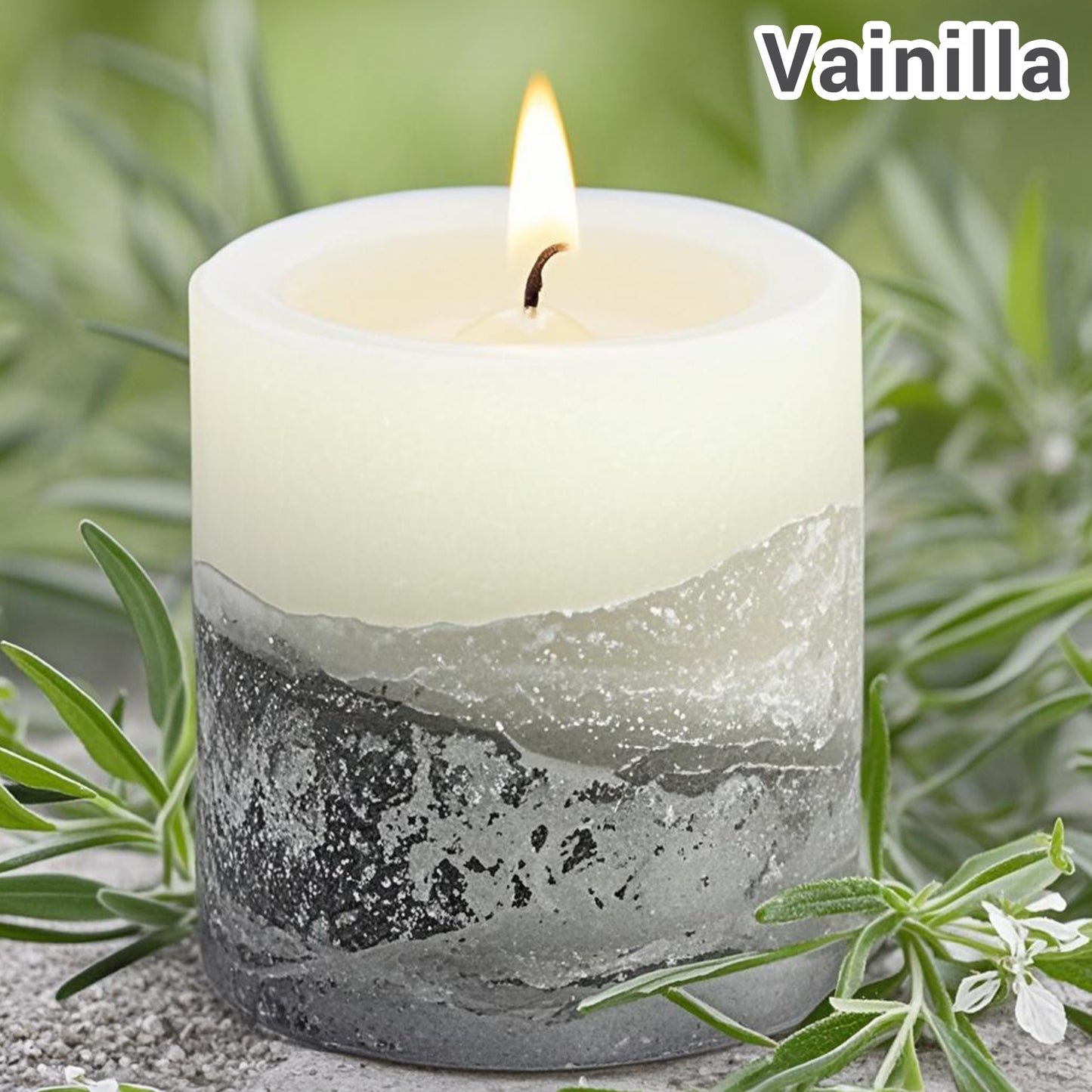 Velas Pilar Aromáticas Perfumadas de Larga Duración Velón Decorativo de Cera Premium Sin Humo, Ideal Regalo Mujer y Hogar