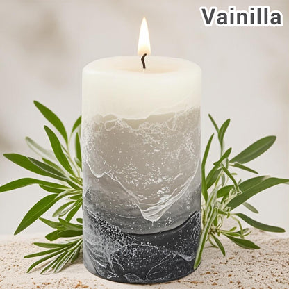 Velas Pilar Aromáticas Perfumadas de Larga Duración Velón Decorativo de Cera Premium Sin Humo, Ideal Regalo Mujer y Hogar