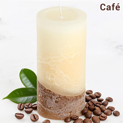 Velas Pilar Aromáticas Perfumadas de Larga Duración Velón Decorativo de Cera Premium Sin Humo, Ideal Regalo Mujer y Hogar