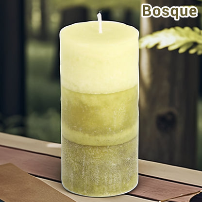 Velas Pilar Aromáticas Perfumadas de Larga Duración Velón Decorativo de Cera Premium Sin Humo, Ideal Regalo Mujer y Hogar