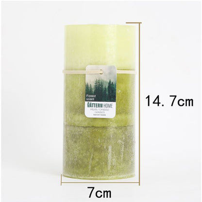 Velas Pilar Aromáticas Perfumadas de Larga Duración Velón Decorativo de Cera Premium Sin Humo, Ideal Regalo Mujer y Hogar