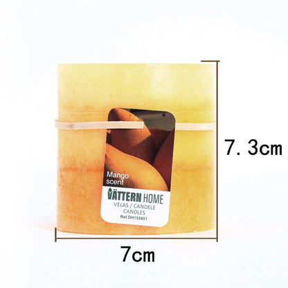 Velas Pilar Aromáticas Perfumadas de Larga Duración Velón Decorativo de Cera Premium Sin Humo, Ideal Regalo Mujer y Hogar