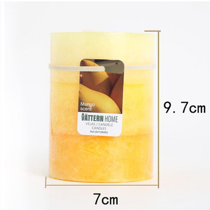 Velas Pilar Aromáticas Perfumadas de Larga Duración Velón Decorativo de Cera Premium Sin Humo, Ideal Regalo Mujer y Hogar