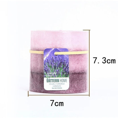 Velas Pilar Aromáticas Perfumadas de Larga Duración Velón Decorativo de Cera Premium Sin Humo, Ideal Regalo Mujer y Hogar