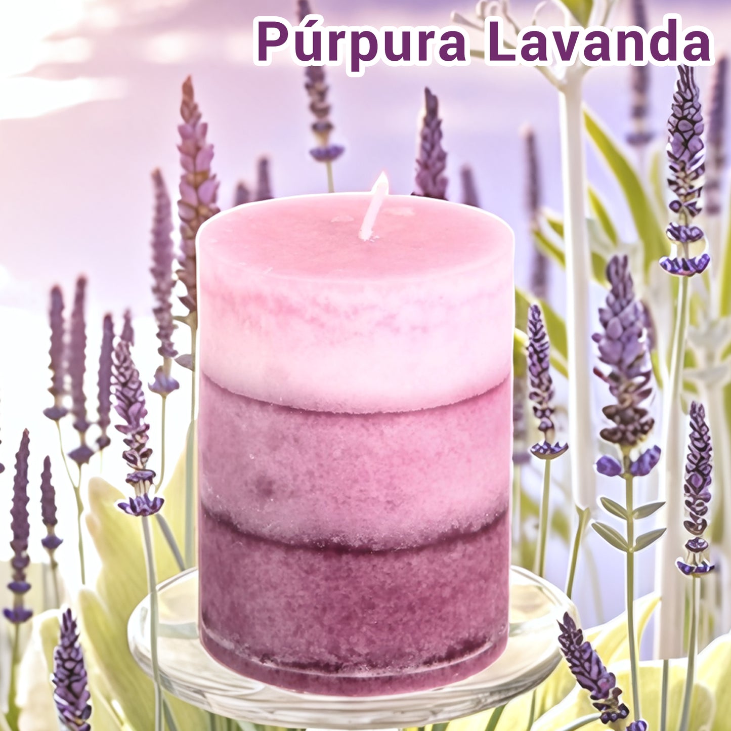 Velas Pilar Aromáticas Perfumadas de Larga Duración Velón Decorativo de Cera Premium Sin Humo, Ideal Regalo Mujer y Hogar