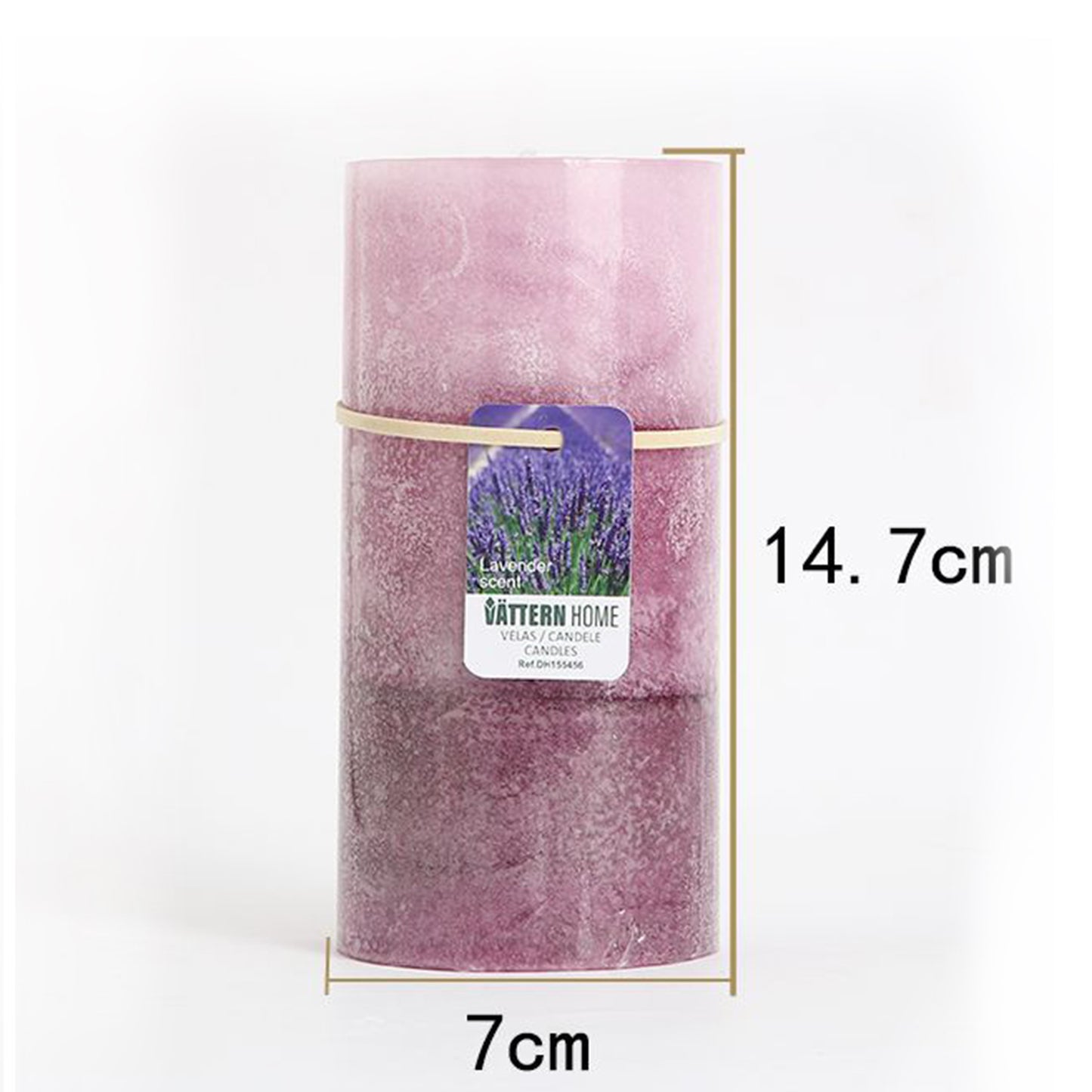 Velas Pilar Aromáticas Perfumadas de Larga Duración Velón Decorativo de Cera Premium Sin Humo, Ideal Regalo Mujer y Hogar