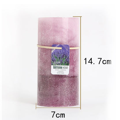 Velas Pilar Aromáticas Perfumadas de Larga Duración Velón Decorativo de Cera Premium Sin Humo, Ideal Regalo Mujer y Hogar