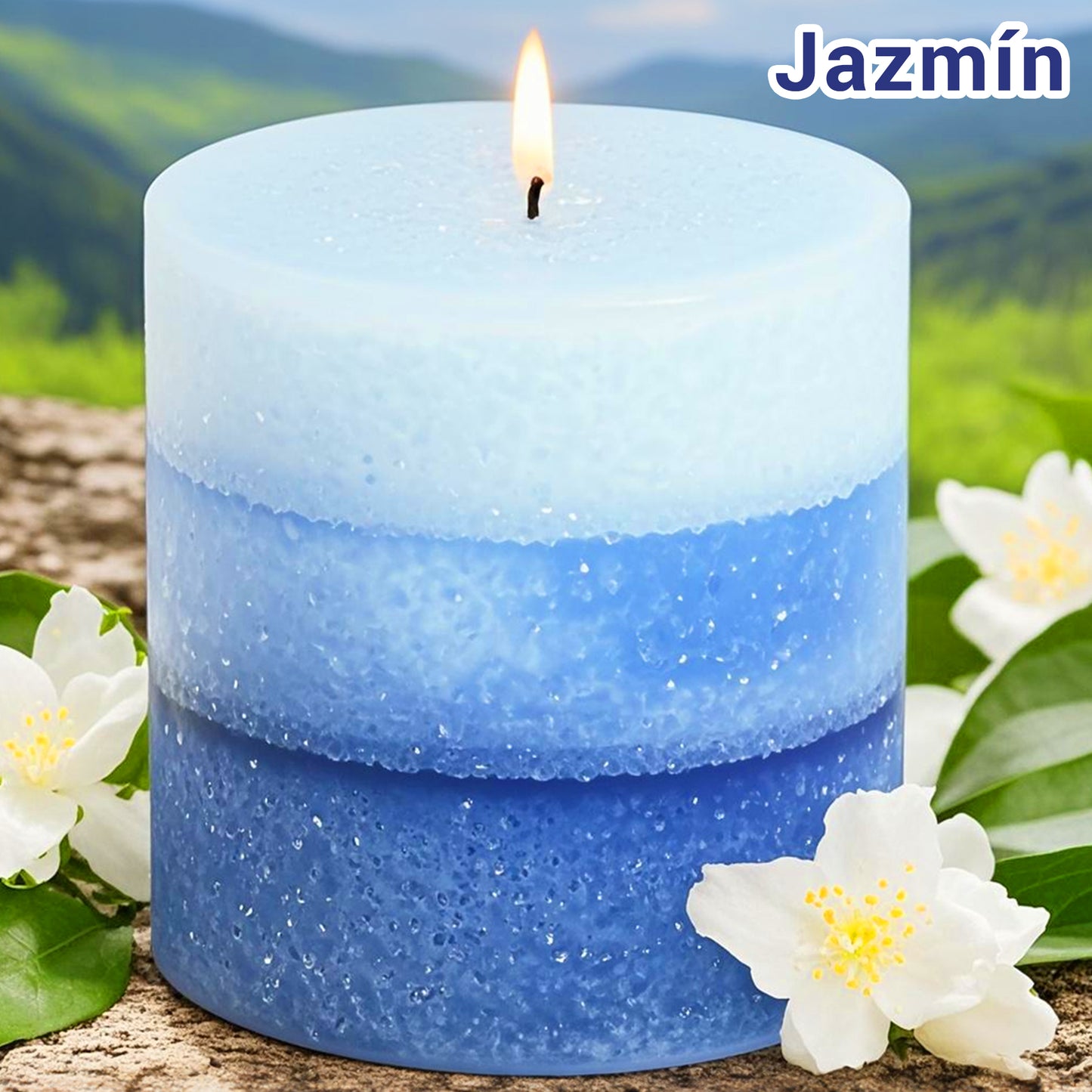Velas Pilar Aromáticas Perfumadas de Larga Duración Velón Decorativo de Cera Premium Sin Humo, Ideal Regalo Mujer y Hogar