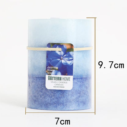 Velas Pilar Aromáticas Perfumadas de Larga Duración Velón Decorativo de Cera Premium Sin Humo, Ideal Regalo Mujer y Hogar
