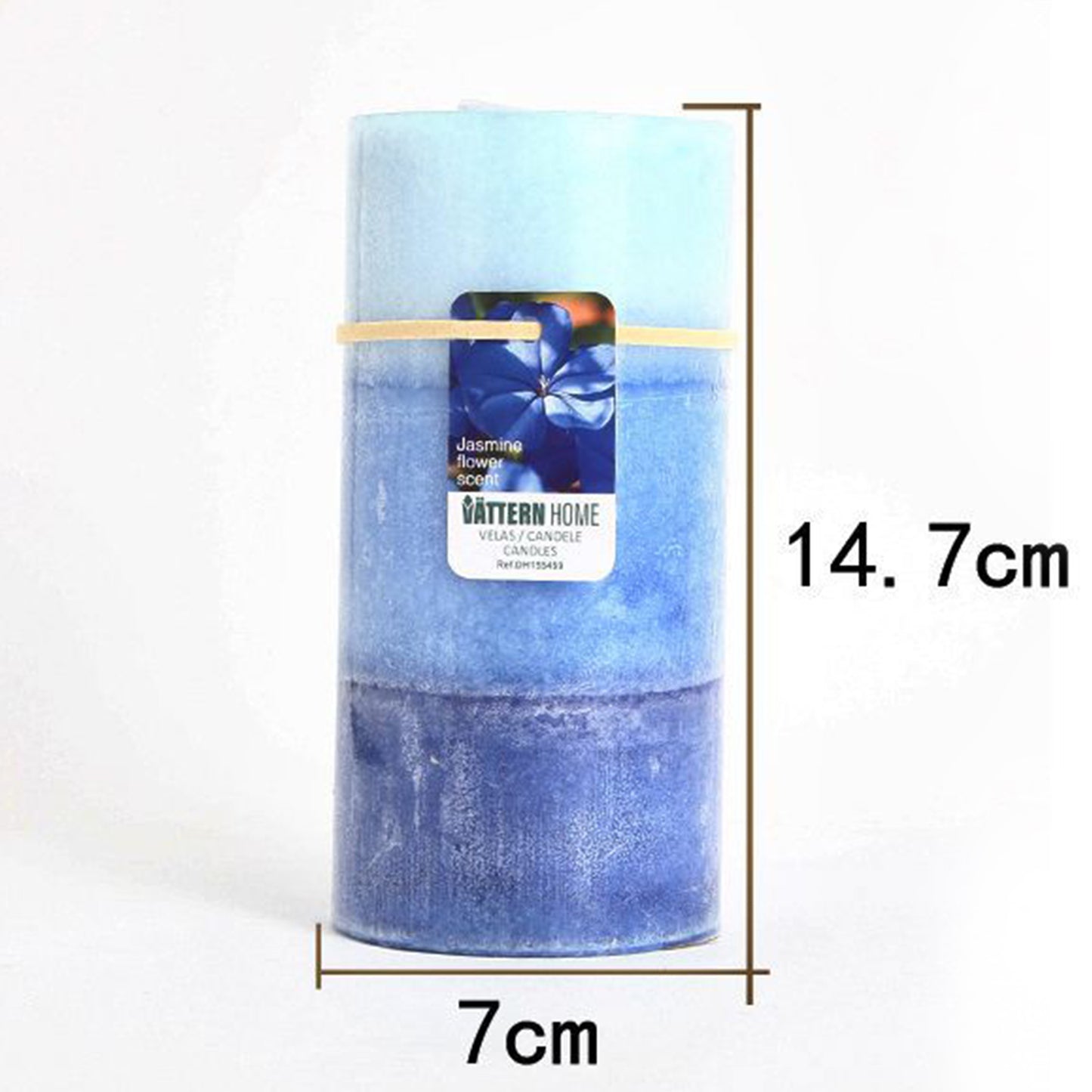 Velas Pilar Aromáticas Perfumadas de Larga Duración Velón Decorativo de Cera Premium Sin Humo, Ideal Regalo Mujer y Hogar
