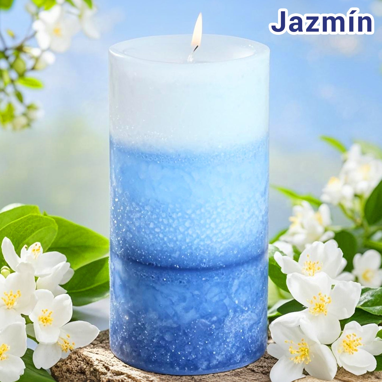 Velas Pilar Aromáticas Perfumadas de Larga Duración Velón Decorativo de Cera Premium Sin Humo, Ideal Regalo Mujer y Hogar