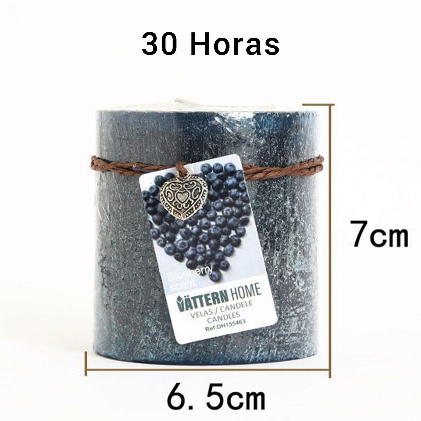 Vela Pilar Perfumada Para Un Ambiente Relajante Velas Aromáticas Decorativas