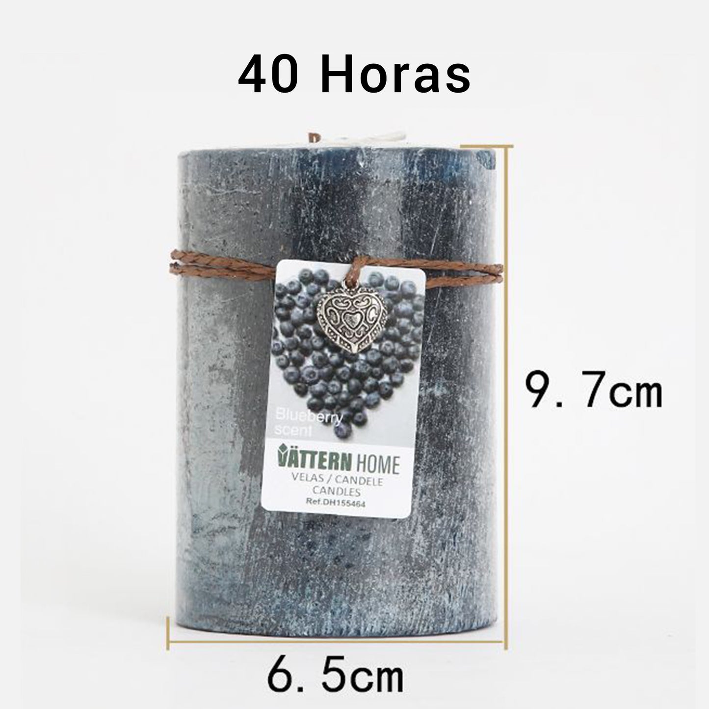 Vela Pilar Perfumada Para Un Ambiente Relajante Velas Aromáticas Decorativas