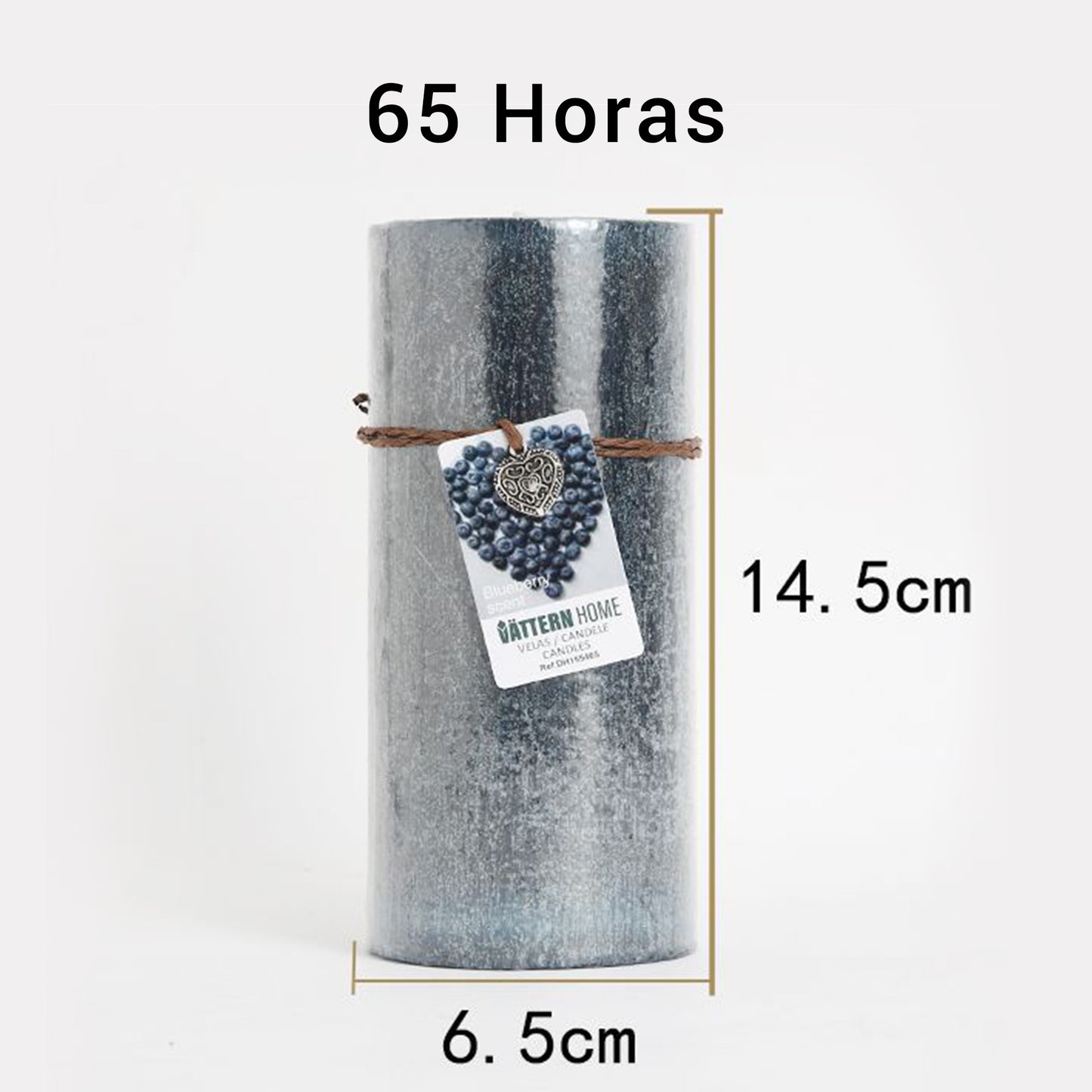 Vela Pilar Perfumada Para Un Ambiente Relajante Velas Aromáticas Decorativas