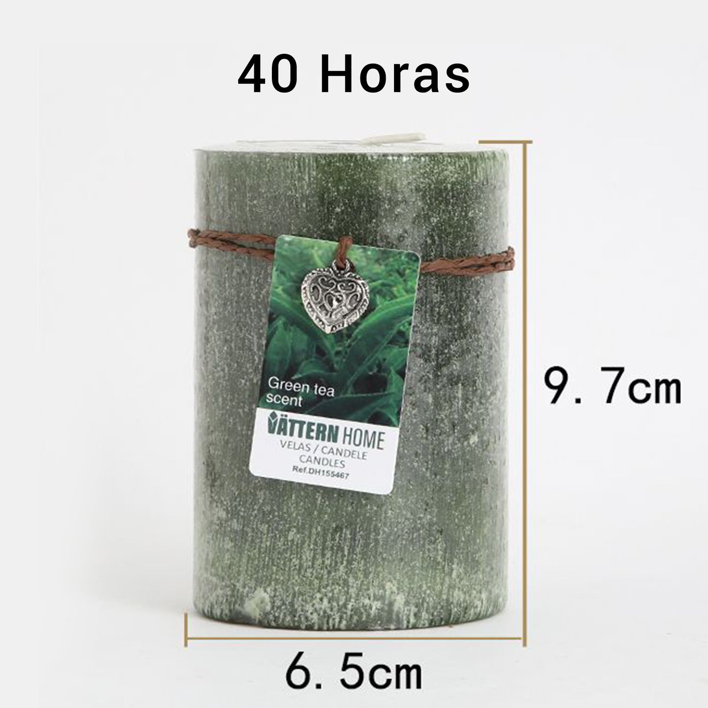 Vela Pilar Perfumada Para Un Ambiente Relajante Velas Aromáticas Decorativas