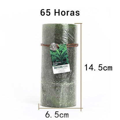 Vela Pilar Perfumada Para Un Ambiente Relajante Velas Aromáticas Decorativas