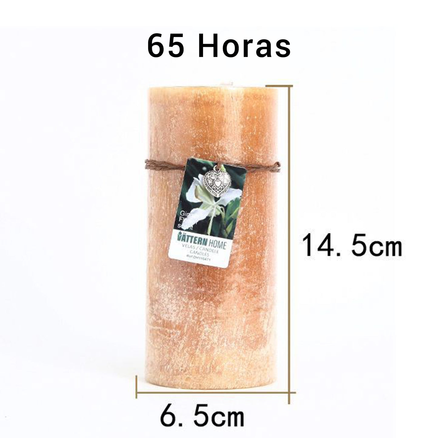 Vela Pilar Perfumada Para Un Ambiente Relajante Velas Aromáticas Decorativas