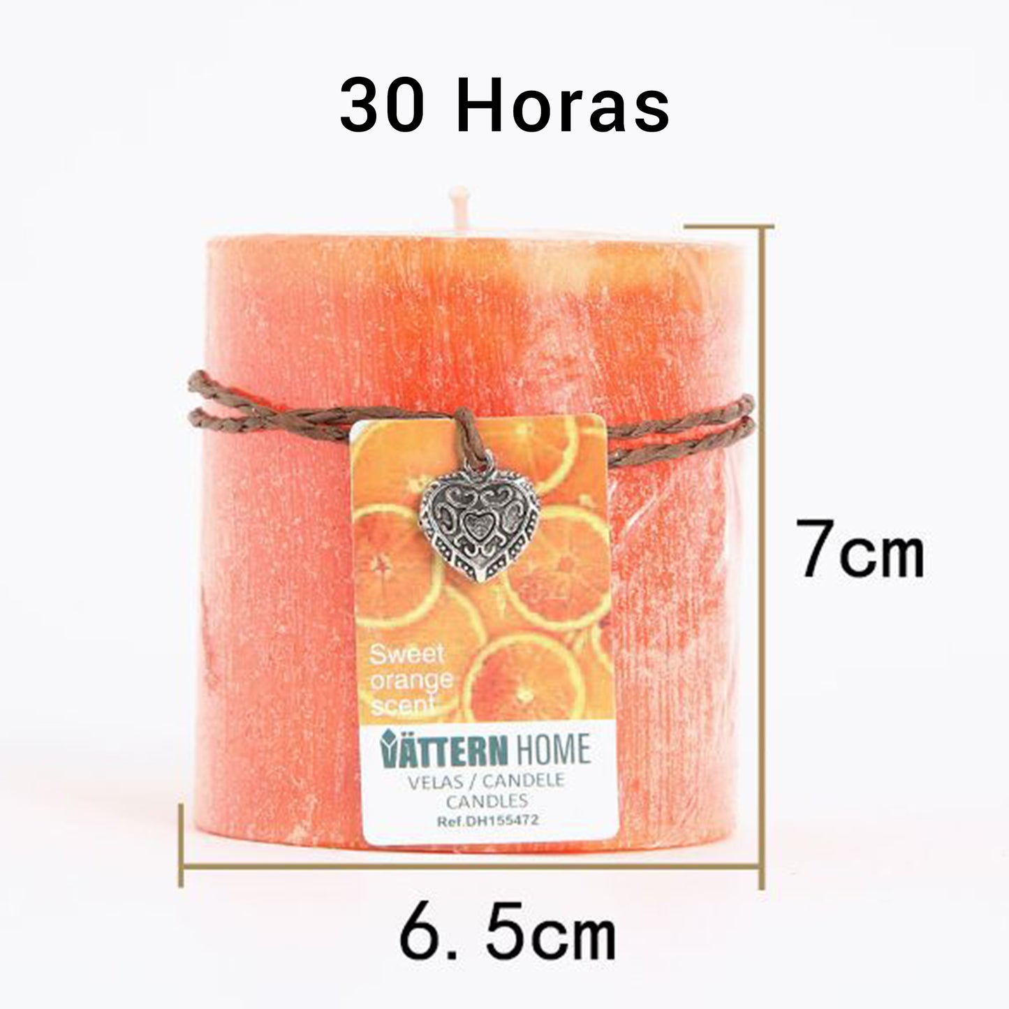 Vela Pilar Perfumada Para Un Ambiente Relajante Velas Aromáticas Decorativas