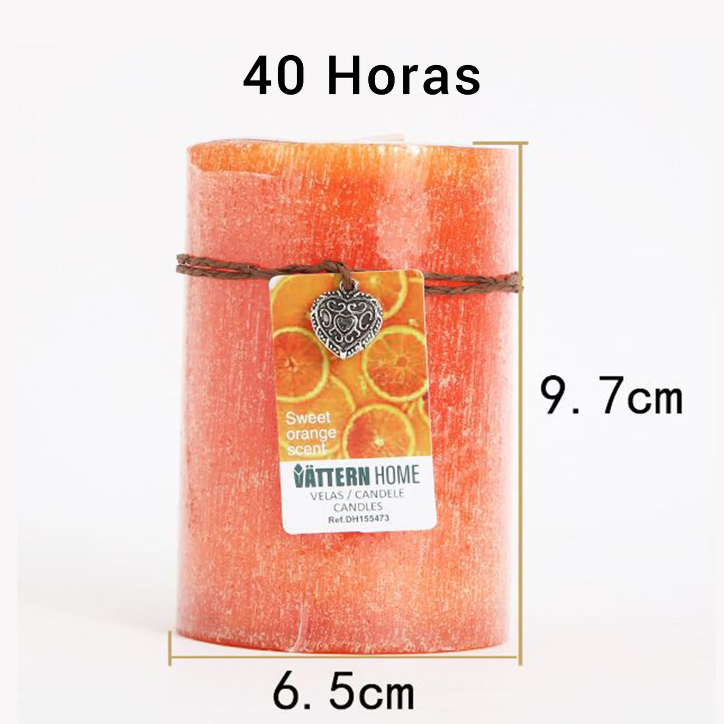 Vela Pilar Perfumada Para Un Ambiente Relajante Velas Aromáticas Decorativas