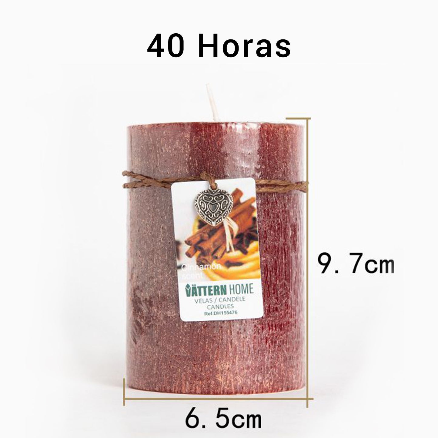 Vela Pilar Perfumada Para Un Ambiente Relajante Velas Aromáticas Decorativas
