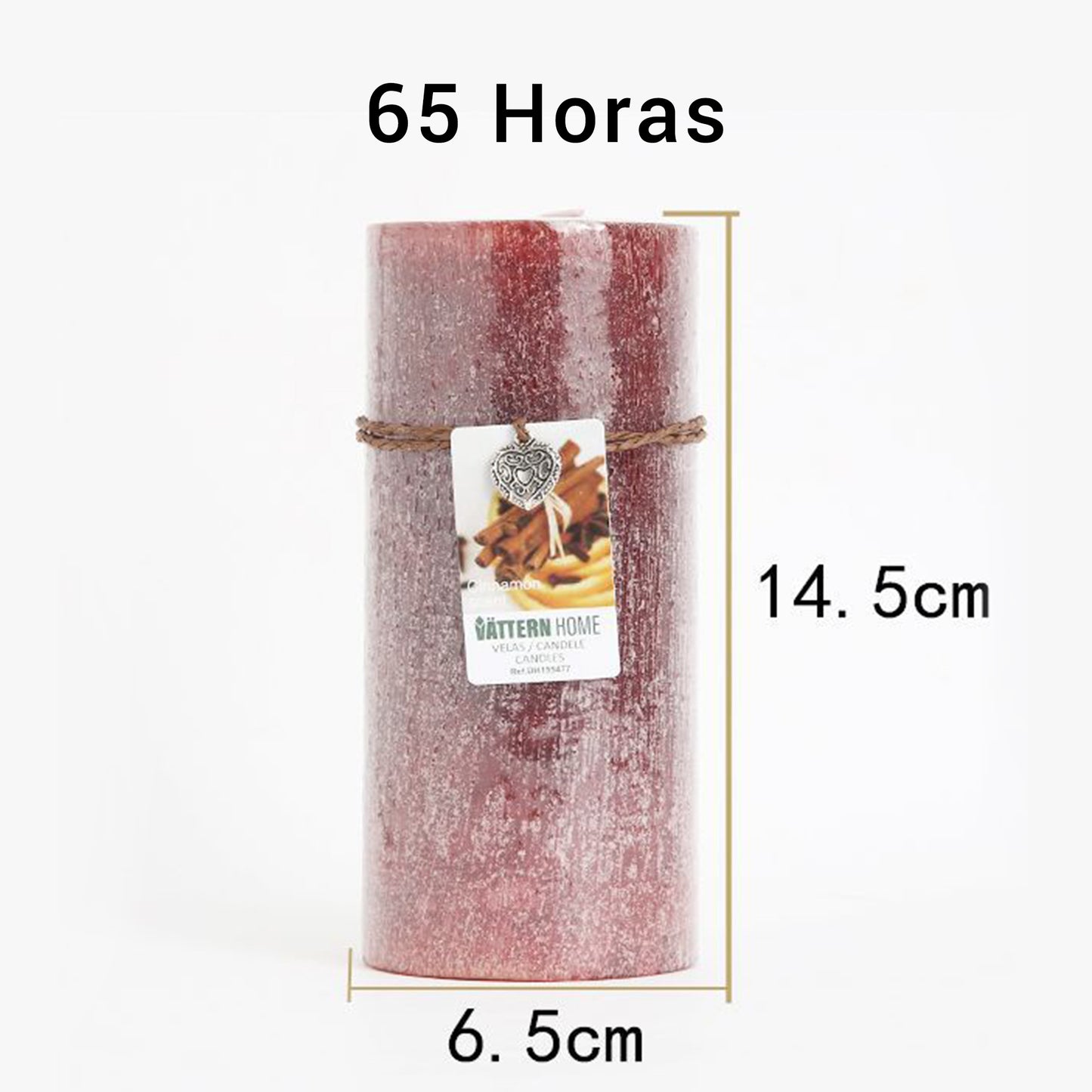 Vela Pilar Perfumada Para Un Ambiente Relajante Velas Aromáticas Decorativas