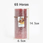 Vela Pilar Perfumada Para Un Ambiente Relajante Velas Aromáticas Decorativas