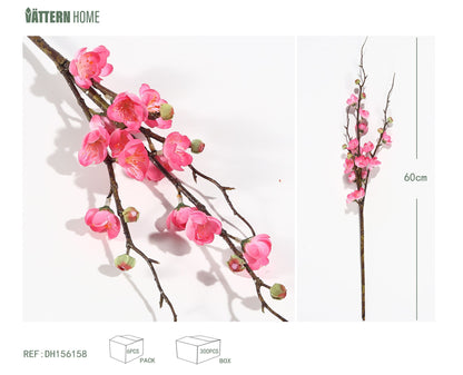 Paño de seda de 4 puntas Wintersweet 60CM rojo