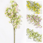 Rama única de flor Duoyoumizai 71CM blanco, morado, amarillo, rosa