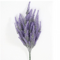 Ramo DE Flores Artificiales, Blanco, Morado, Polietileno+Hierro, Realista, Puro Y Elegante, para Crear FÁCILMENTE UN Ambiente ROMÁNTICO Y Elegante