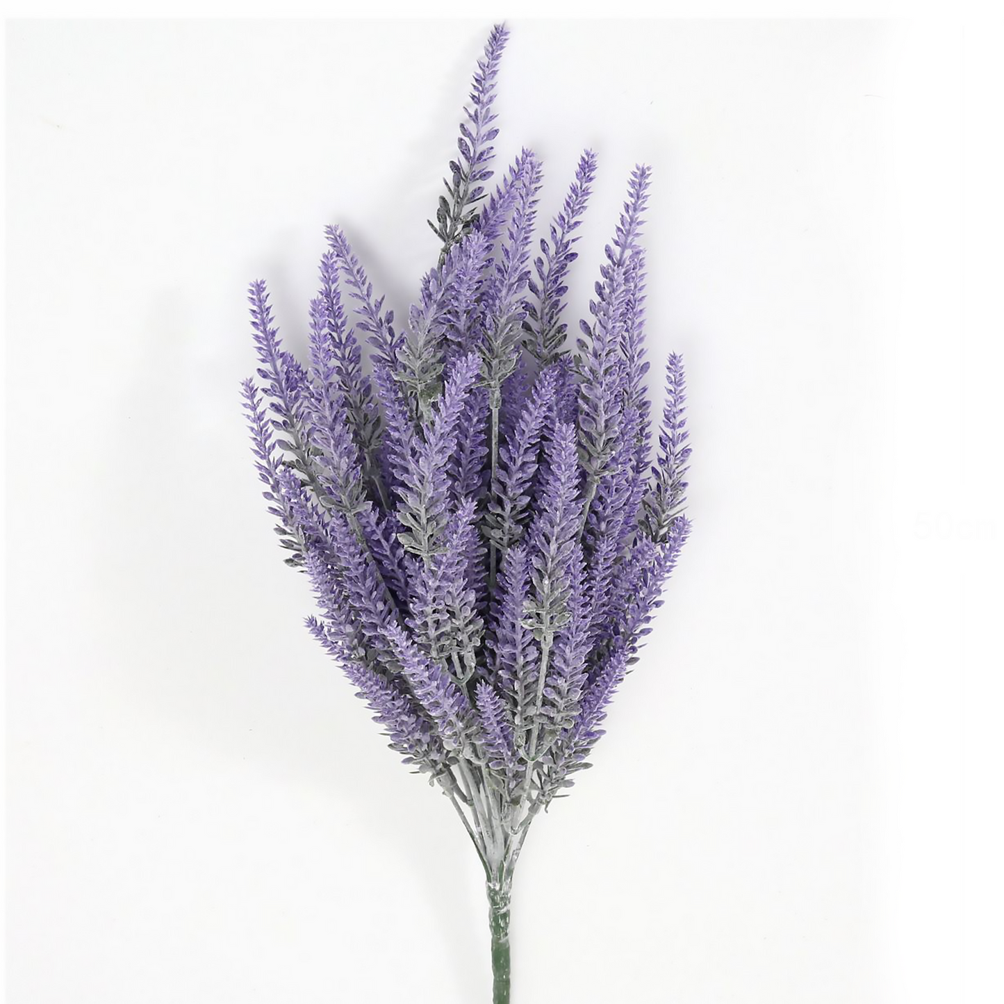 Ramo DE Flores Artificiales, Blanco, Morado, Polietileno+Hierro, Realista, Puro Y Elegante, para Crear FÁCILMENTE UN Ambiente ROMÁNTICO Y Elegante