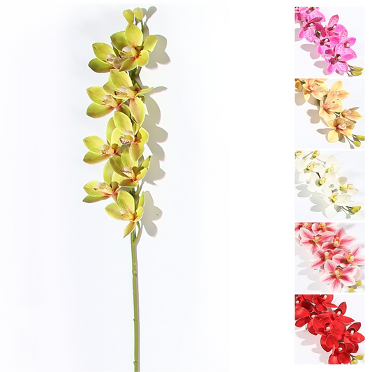 Huilan pequeño individual de 76 cm, blanco, rojo, amarillo, rosa, verde y morado.