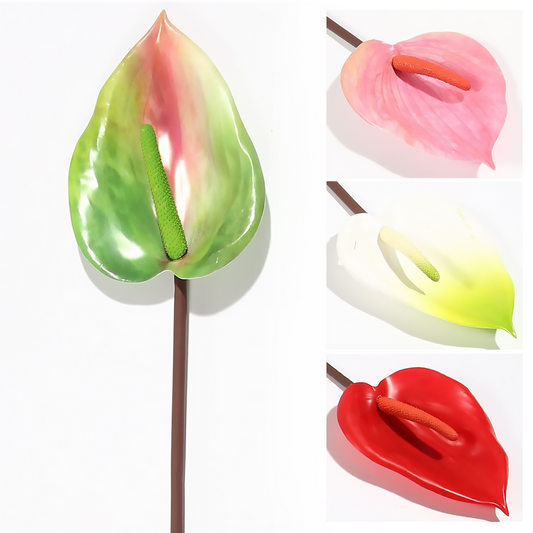 Anthurium individual 92CM verde, rosa, rojo, blanco
