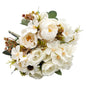 VATTEN HOME Ramos de Tela de Seda Artificial Mixta, adecuados para Ramos de Boda, Decoraciones para Fiestas en el hogar