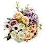 VATTEN HOME Ramos de Tela de Seda Artificial Mixta, adecuados para Ramos de Boda, Decoraciones para Fiestas en el hogar