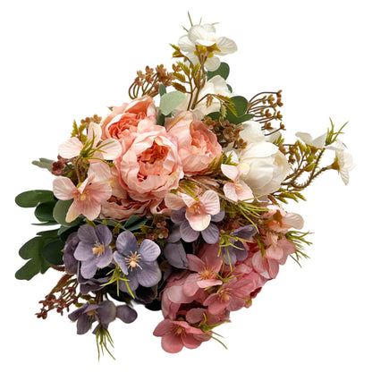 VATTEN HOME Ramos de Tela de Seda Artificial Mixta, adecuados para Ramos de Boda, Decoraciones para Fiestas en el hogar
