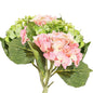 VATTEN HOME Hortensia Artificial de 50 cm con Tacto de película, Ramo de hortensias Dobles para arreglos Florales de Mesa para Bodas y Fiestas.