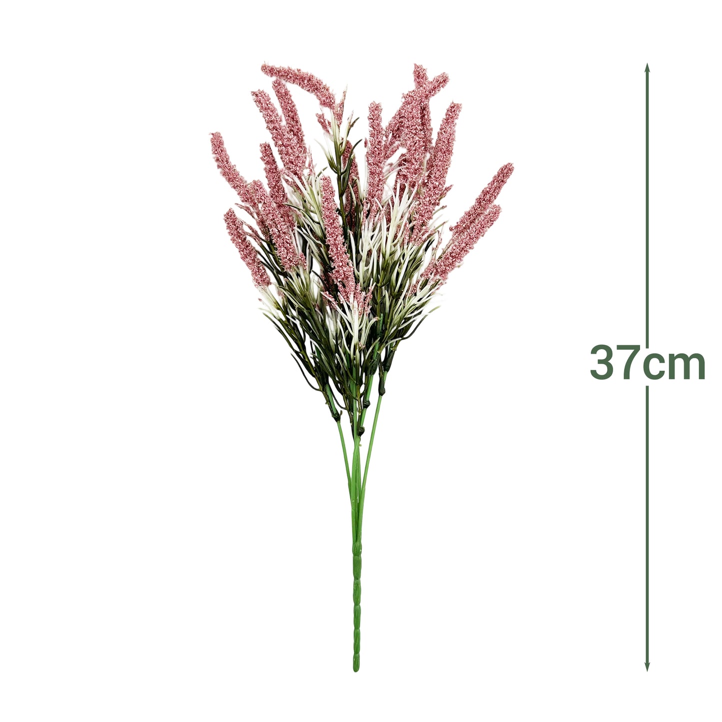 Ramo DE Flores Artificiales, Blanco, Morado, Polietileno+Hierro, Realista, Puro Y Elegante, para Crear FÁCILMENTE UN Ambiente ROMÁNTICO Y Elegante