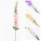 Rama única de delphinium 110CM blanco, rosa, champán, morado