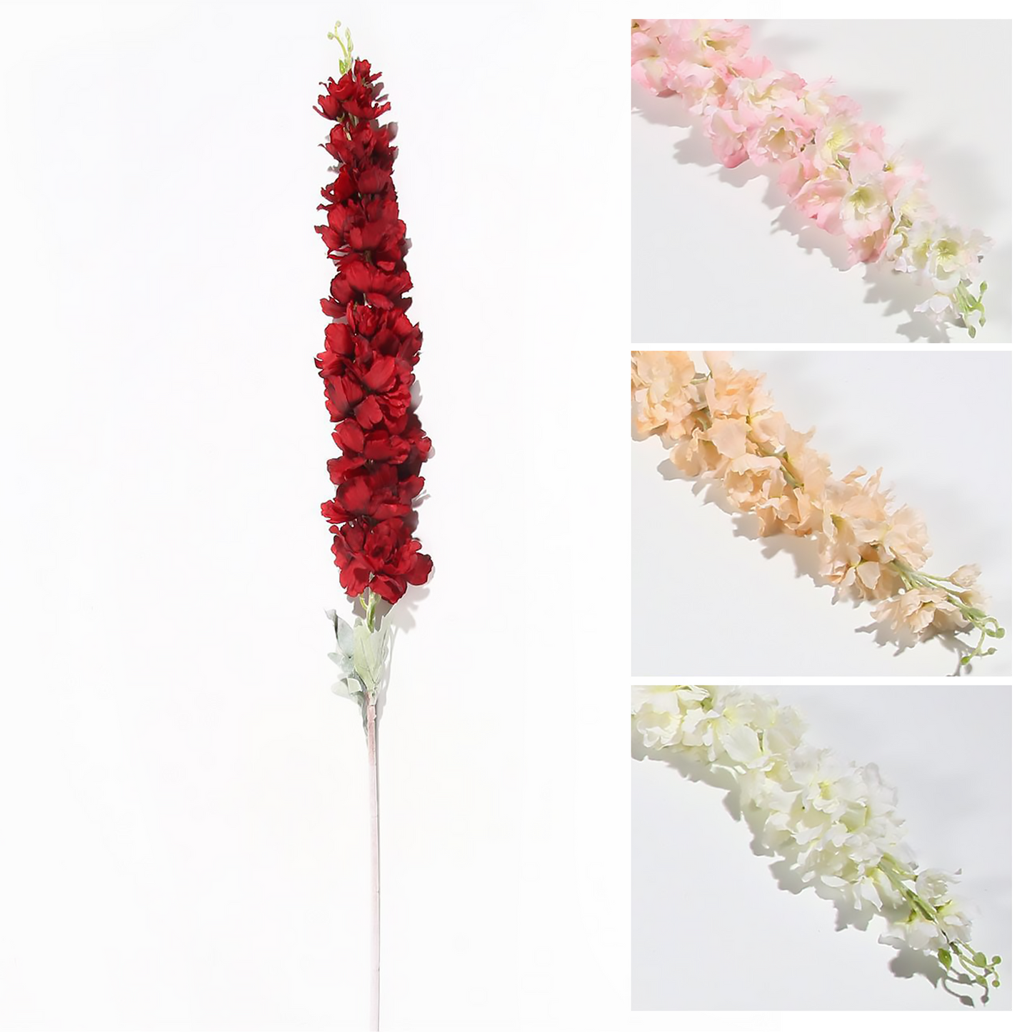 Violeta simple 106CM rosa, champán, blanco, rojo brillante