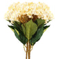 VATTEN HOME 2 hortensias Extra Grandes Ramo de hortensias de Seda de Tallo Largo Adecuado para Bodas, hogar, Hotel, decoración de Fiestas