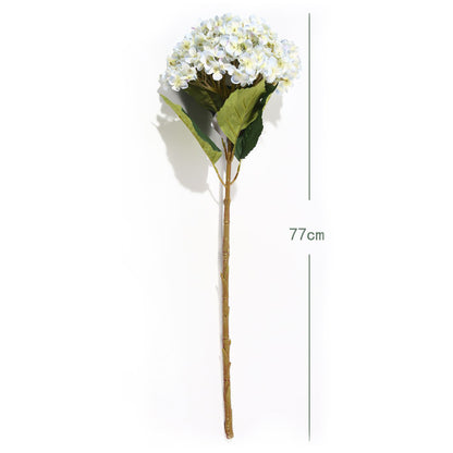 VATTEN HOME Flor Artificial, 45CM,5CM, POLIÉSTER, Polietileno, Hierro, Blanco, DECORACIÓN DE Interiores, SE Puede Utilizar para ARREGLOS Florales Y ENVASES DE Ramos
