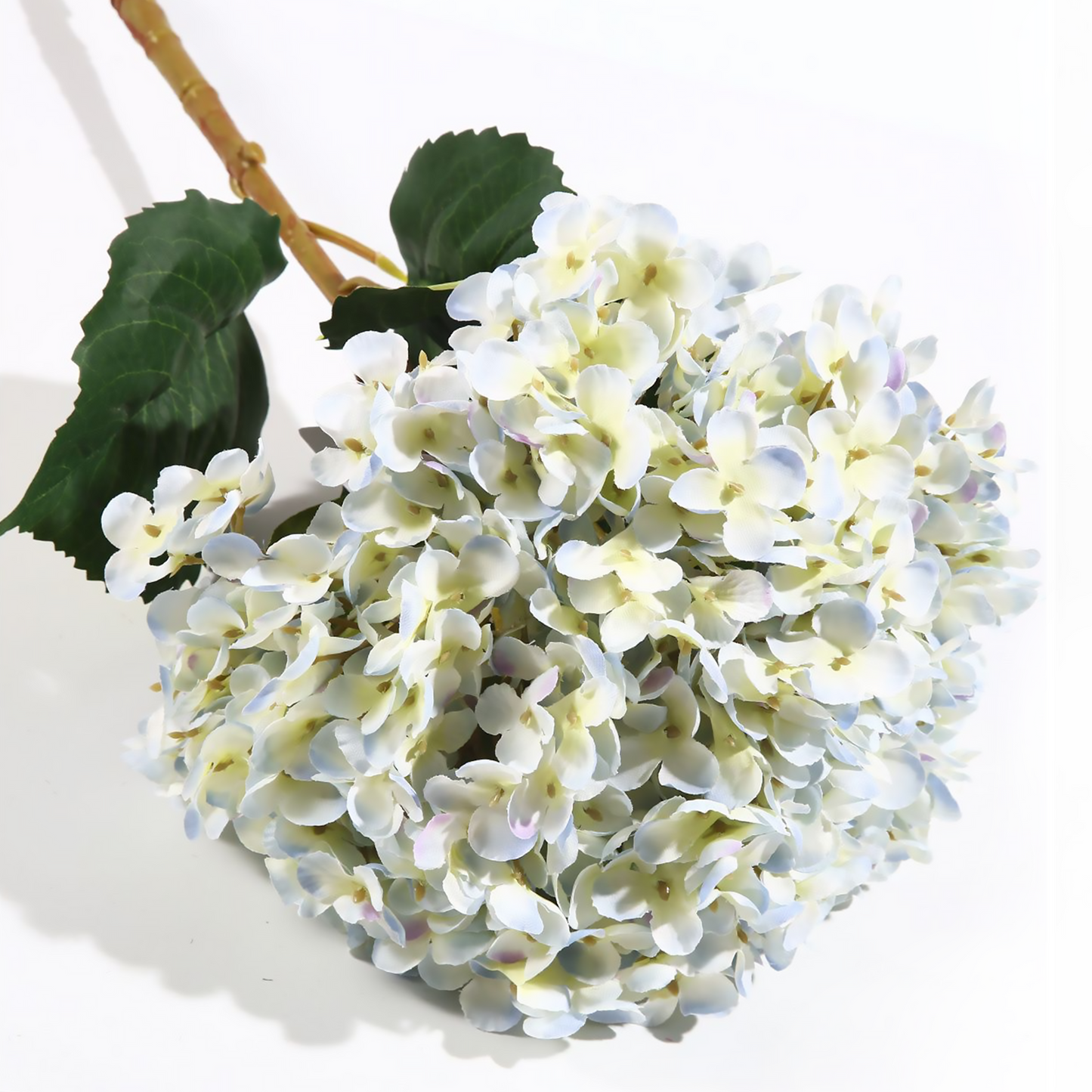 VATTEN HOME Flor Artificial, 45CM,5CM, POLIÉSTER, Polietileno, Hierro, Blanco, DECORACIÓN DE Interiores, SE Puede Utilizar para ARREGLOS Florales Y ENVASES DE Ramos