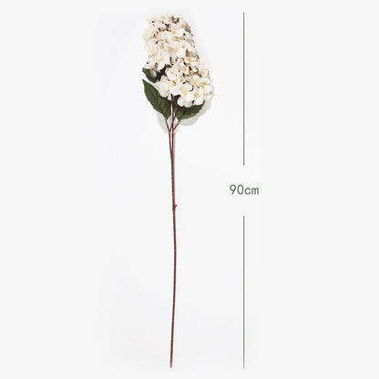 VATTEN HOME Hortensia Pagoda Artificial de 90 cm de Tela de Seda, Ramo de hortensias para Mesa de Boda o Fiesta