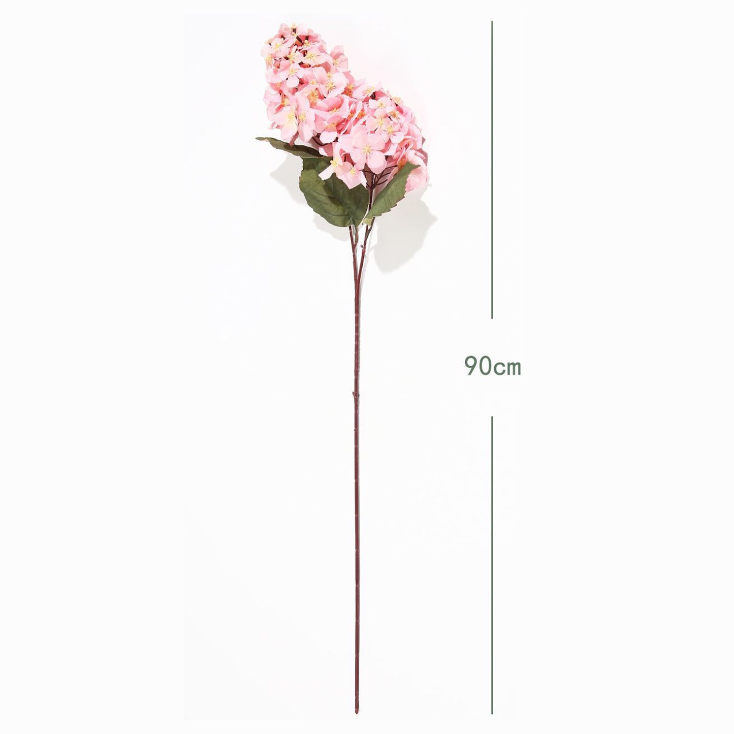 VATTEN HOME Hortensia Pagoda Artificial de 90 cm de Tela de Seda, Ramo de hortensias para Mesa de Boda o Fiesta