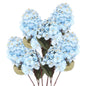 VATTEN HOME Hortensia Pagoda Artificial de 90 cm de Tela de Seda, Ramo de hortensias para Mesa de Boda o Fiesta